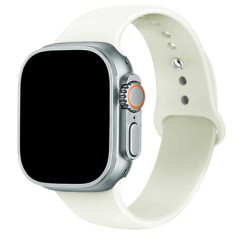 Montre Apple Watch factice, blanche