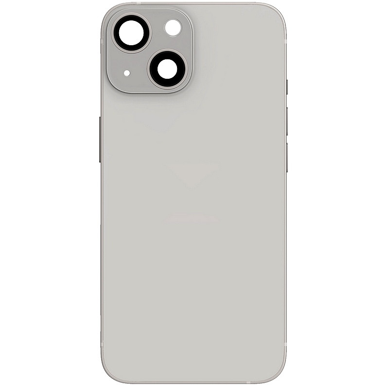 iPhone 13 : Châssis + vitre arrière Blanche iPhone 13 : Châssis + vitre arrière Blanche