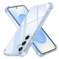 Galaxy S25 5G : Coque silicone TPU transparente, angles renforcés Galaxy S25 5G : Coque silicone TPU transparente, angles renforcés