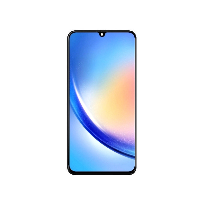 Galaxy A34 5G (A346) : Vitre tactile écran LCD + châssis Noir Galaxy A34 5G (A346) : Vitre tactile écran LCD + châssis Noir