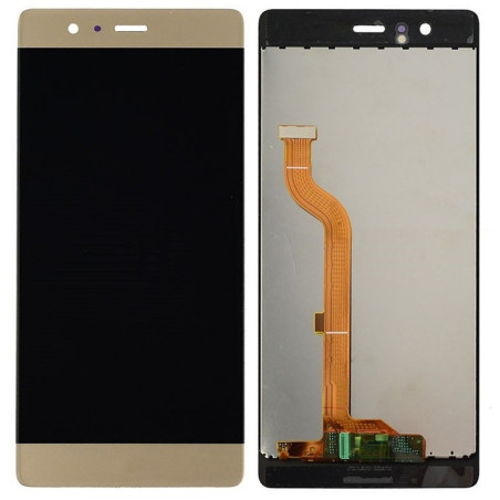 Huawei P9 (EVA-L09) : Vitre tactile écran LCD (Or)