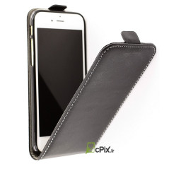 iPhone 6 Plus : Etui rabat noir - accessoire