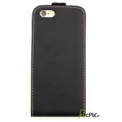 Etui rabat noir iPhone 6 Plus