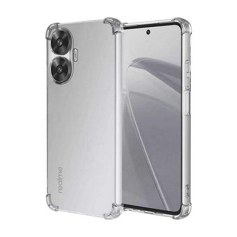 Realme Narzo N55 : Coque silicone TPU souple transparente Realme Narzo N55 : Coque silicone TPU souple transparente