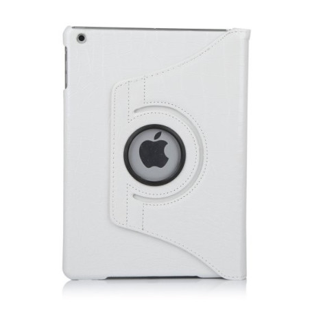 Etui simili cuir blanc 360° iPad 2, 3, 4