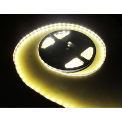 Ruban 300 LED blanc chaud 5 mètres (60 LED, M) - 3528 SMD - IP44