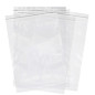 100 Sachets refermables 40x60mm Transparents