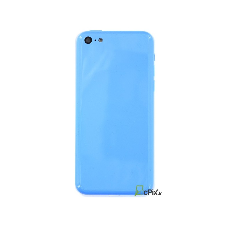 iPhone 5c : Châssis arrière Complet Bleu Prémonté