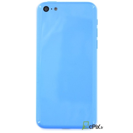 Châssis arrière Complet Bleu Prémonté iPhone 5c