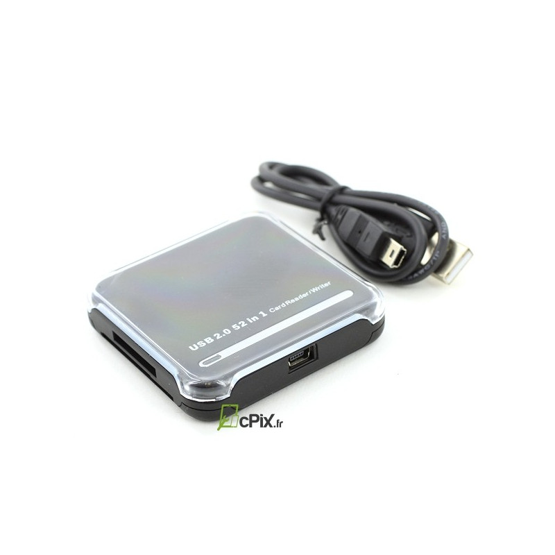 Lecteur de cartes mémoires USB 2.0