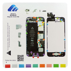 iPhone 5 : Tapis gabarit magnétique de démontage pour vis