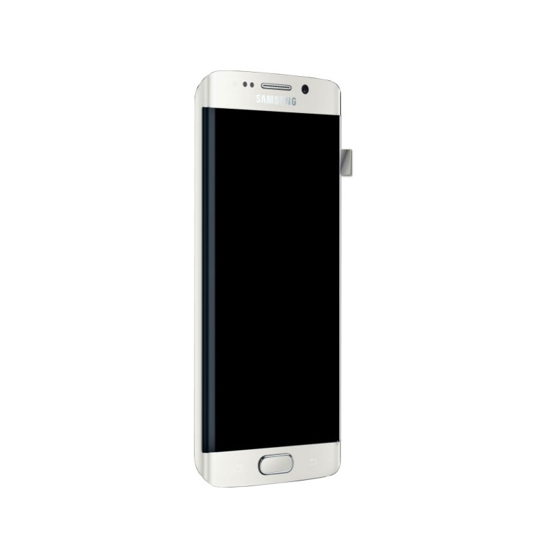 Galaxy S6 Edge SM-G925F : Ecran complet Blanc. Officiel Samsung