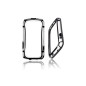 Samsung Galaxy S3 et S3 4G : Housse bumper noir transparent - accessoire