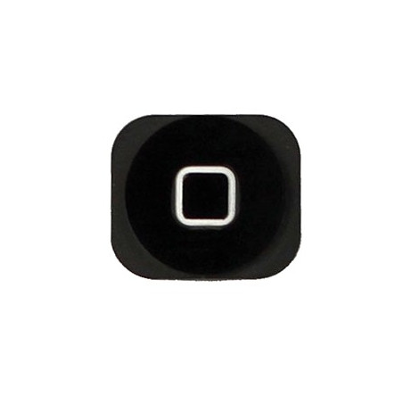 iPhone 5 ou 5C : Bouton home Noir avec adhésif 