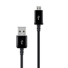 Câble Micro USB de 3 mètres, Noir