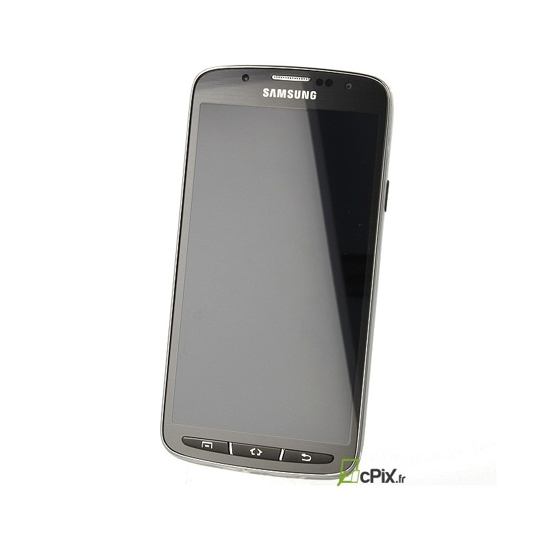 Galaxy S4 ACTIVE (GT-I9295) : Vitre écran complet gris. Officiel Samsung