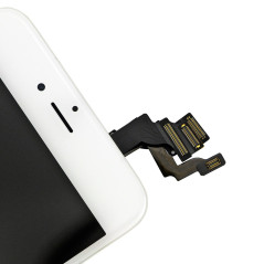  iPhone 6 Plus : Complet Ecran Blanc Vitre + LCD + Caméra + Home assemblé - pièce détachée 