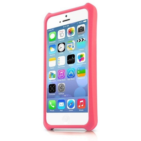  iPhone 5C : COQUE URBAN ATOM Rose 