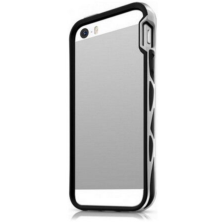 IPhone 5 / 5S / SE  : Bumper à double protection noir et gris ITSKINS URBAN VENUM