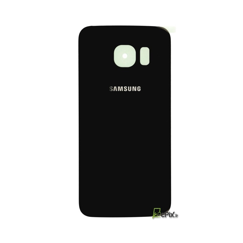 Galaxy S6 Edge SM-G925F : Vitre arrière noir Cosmos. Officiel Samsung