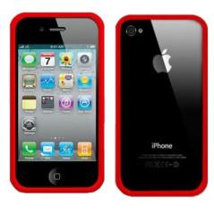 iPhone 5 / 5S / SE : Bumper -rouge