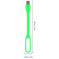 Lampe USB Led flexible Verte pour PC portable ou Mac