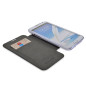 Galaxy Note 2 : Etui cover intégral Blanc - accessoire