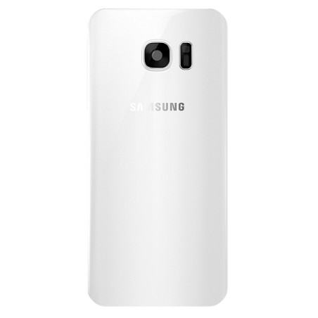 GALAXY S7 EDGE SM-G935F : Vitre arrière Blanche