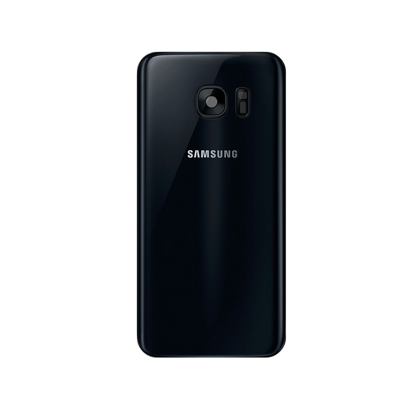 GALAXY S7 EDGE SM-G935F : Vitre arrière Noire cache batterie  officiel Samsung