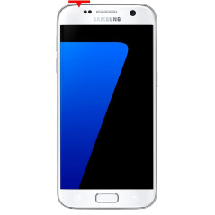 GALAXY S7 EDGE SM-G935F : Tiroir sim & Carte SD Blanc Pièce détachée