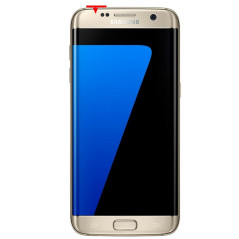 GALAXY S7 EDGE SM-G935F : Tiroir sim & Carte SD Blanc Pièce détachée