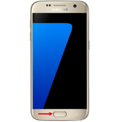 GALAXY S7 SM-G930F et son bouton Home Or 