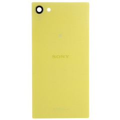 Sony Xperia Z5 Compact : Vitre arrière Jaune originale