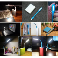 Lampe USB flexible à leds pour PC portable ou Mac