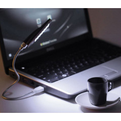 Lampe USB 28 Leds flexible pour PC portable ou Mac