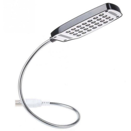 Lampe USB 28 Leds flexible pour PC portable ou Mac