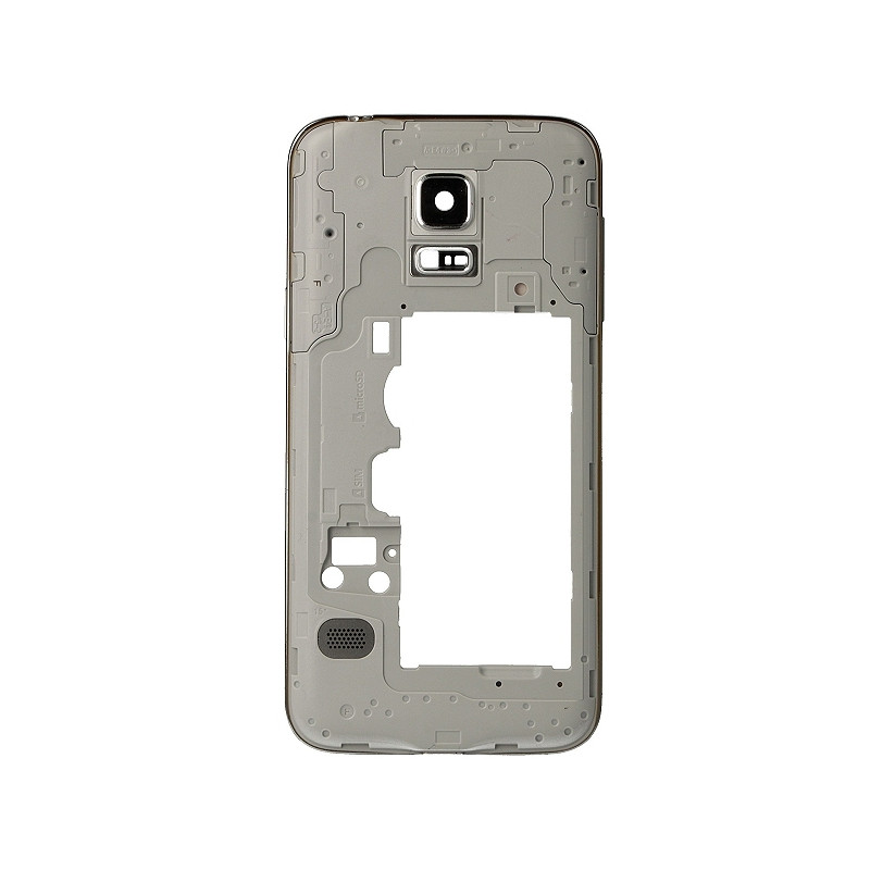 Galaxy S5 Mini SM-G800F : Châssis arrière contour argent