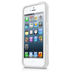 iPhone 5/5S/SE : bumper itskins  venum blanc