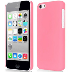 iPhone 5C : Coque rose rigide