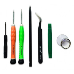 Kit Reparation iPhone 5S blanc : Ecran Premium + outils  + guide