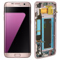 Galaxy S7 EDGE (SM-G935F) : Vitre écran complet Rose. Officiel Samsung