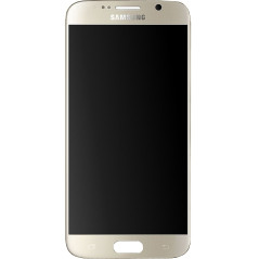 Samsung Galaxy S6 SM-G920F : Ecran Or Vitre + LCD 