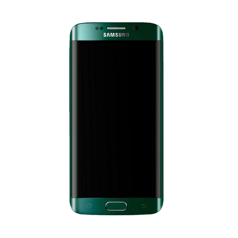 Galaxy S6 Edge SM-G925F : Ecran complet vert émeraude. Officiel Samsung