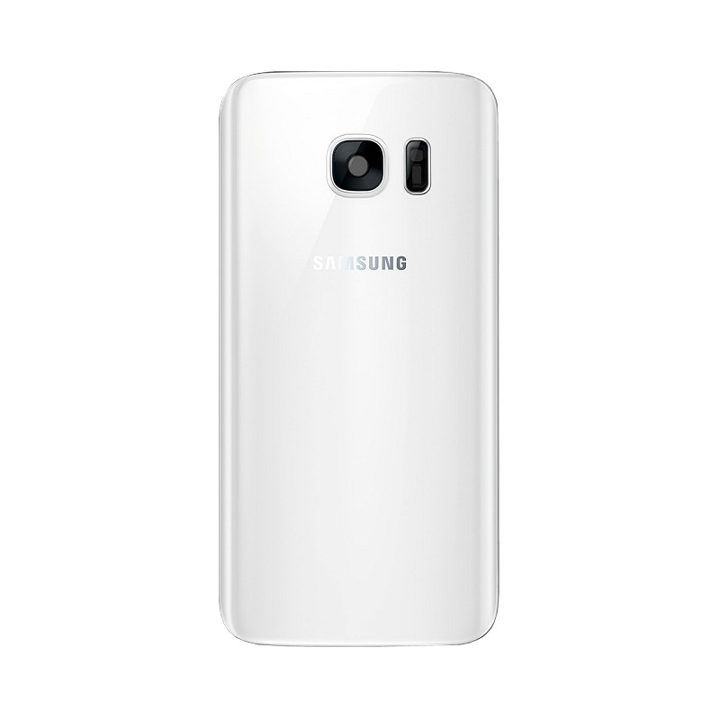 GALAXY S7 SM-G930F : Vitre arrière blanche cache batterie Officiel Samsung