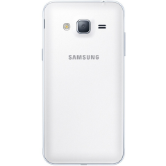 Galaxy J3 2016 SM-J320F : Cache batterie Blanc Officiel Samsung