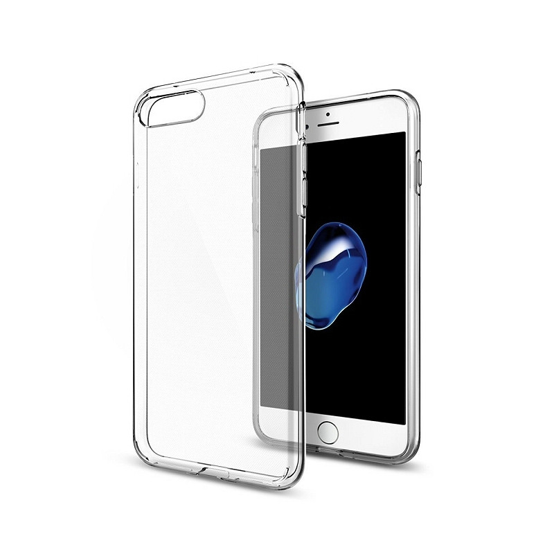 iPhone 7 iPhone 8, iPhone SE (2e gén / 3e gén) : Coque silicone TPU transparente souple