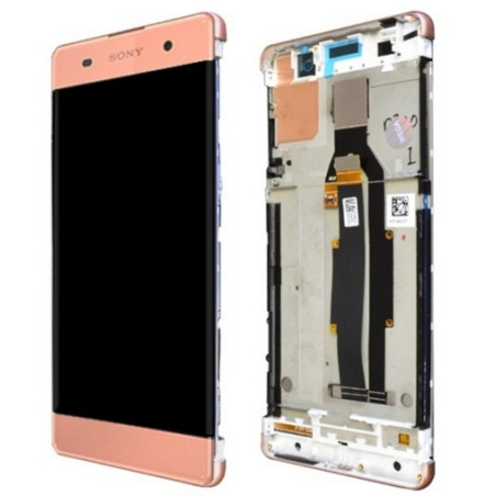 Sony XPERIA XA F3111 : Ecran complet LCD + Vitre tactile Rose