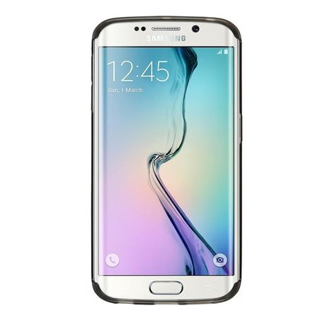 GALAXY S6 EDGE SM-G925F : Etui souple silicone TPU noir