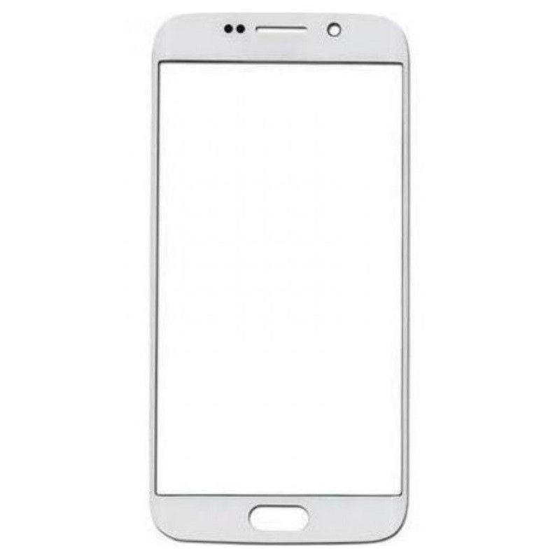 Galaxy S6 SM-G920F : Vitre Blanche de remplacement