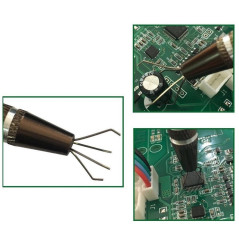 Pince à 4 branches de micro composant pour soudure